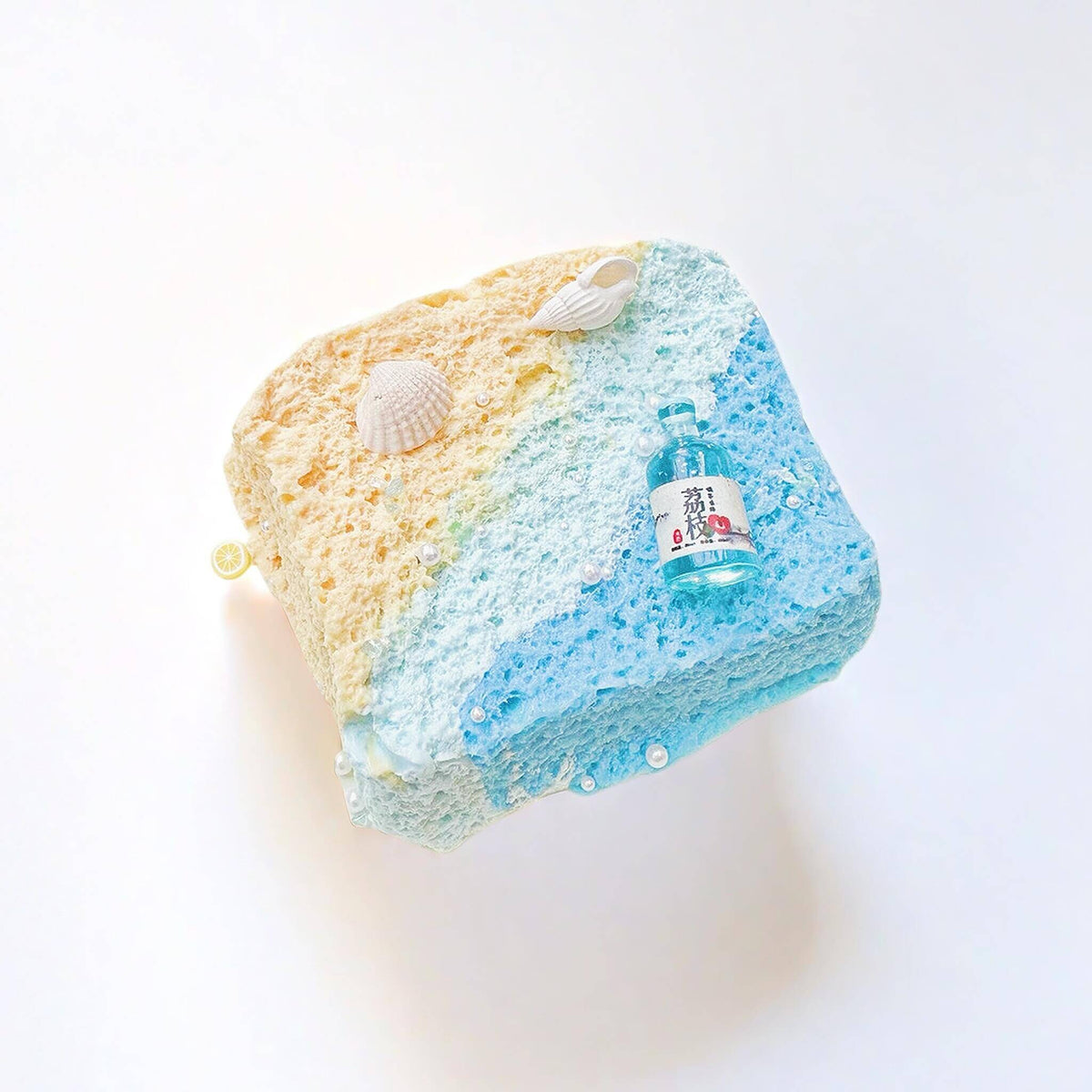 Tropical Beach Toast Stress Relief Silicone Squishy Toy - lovesquishy