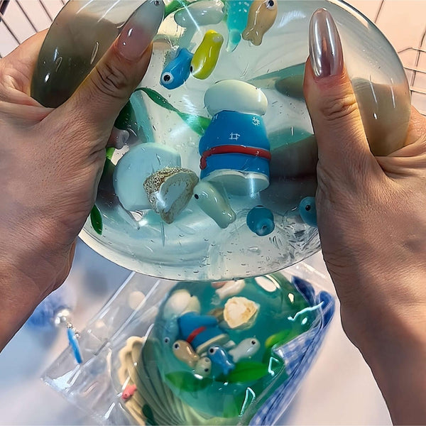 Original Handmade Jumbo Gel-Filled Squishy Ball – Stress Relief Toy, Perfect Gift for Adults & Kids