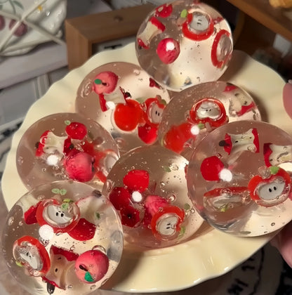 Apple Party Series Handmade Squishy Ball | 6cm