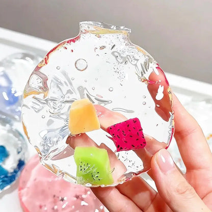Handmade Crystal Clear Jelly Bag Squishy - Ultra Soft Stress Toy