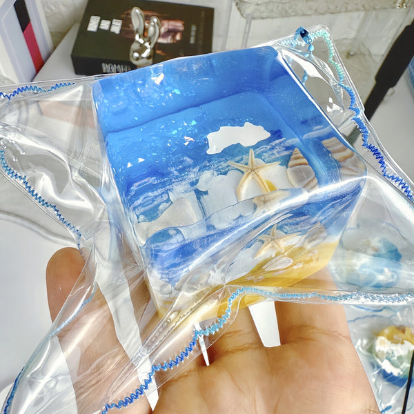 [Clear Silicone Squishy] Summer Beach