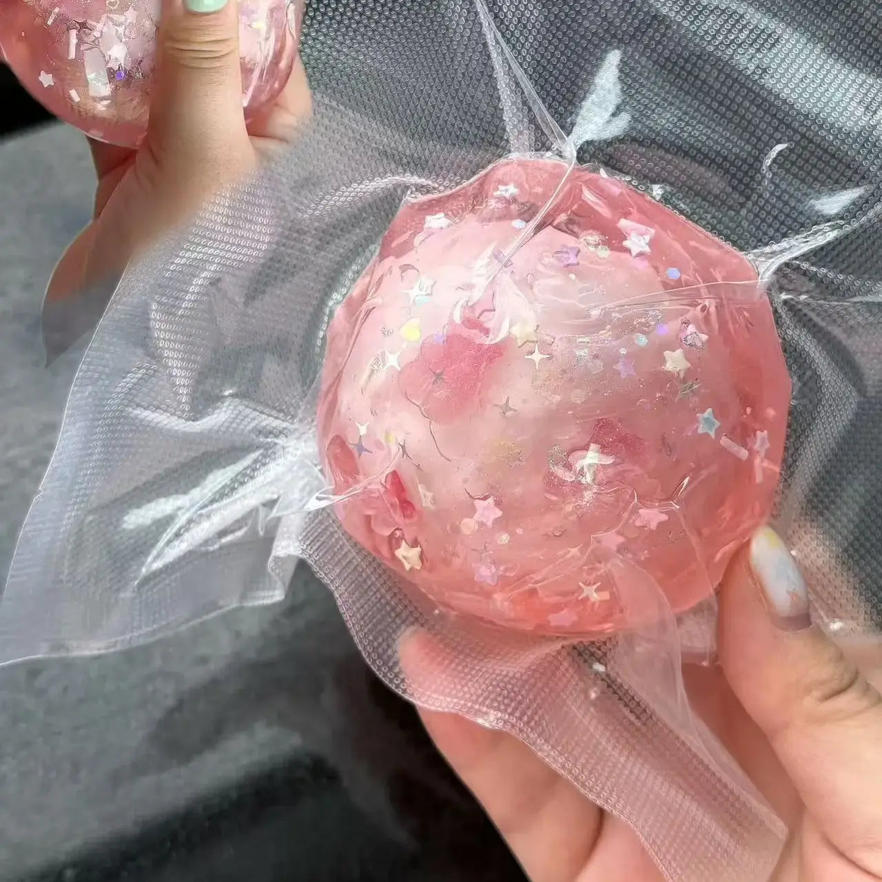 Handmade Crispy Squishy Ball - ASMR Stress Relief Fidget Toy