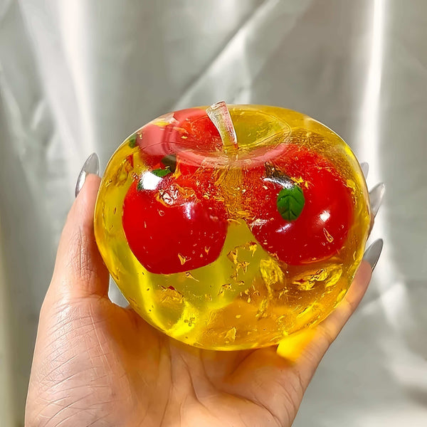 Crystal Big Apple Series – Moldable Non-Rebound Jelly Cream Ball