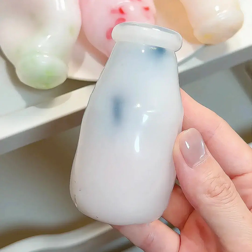Handmade Beverage Series Squishy Toys - Milk & Soda Bottles