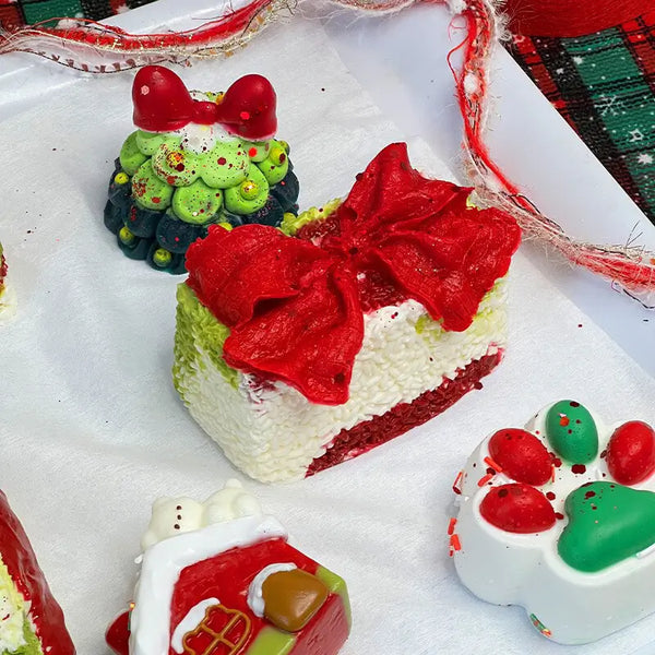 Bowknot long onigiri soft holiday stress relief squishy toy from lovesquishy