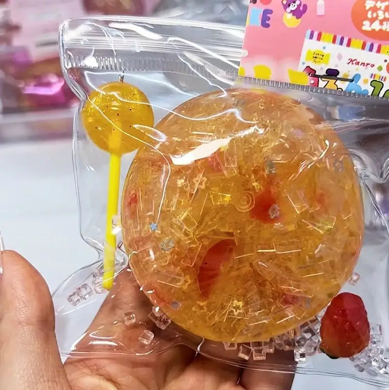 Chiboki Ice Crackle, Slushie & Jam Series Sensory Squishy Toys