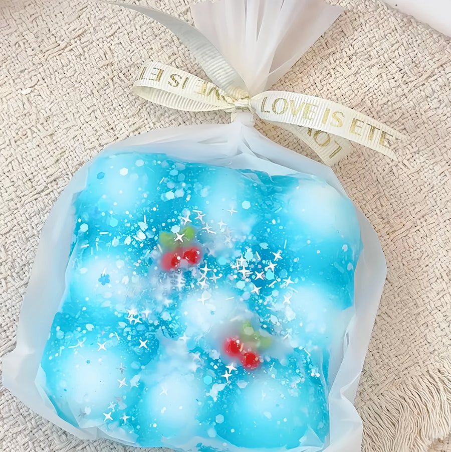 9-Grid Crunchy Soda Pouch Squishy – Cherry Marble Soda 9-Grid