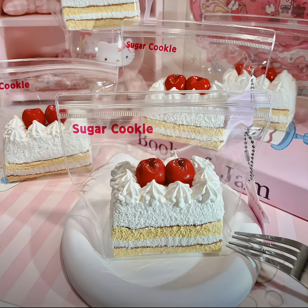 Gourmet Bakery Dessert Cake Silicone Squishy Toy