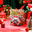  Christmas Red Paw Plush Set (2pcs)