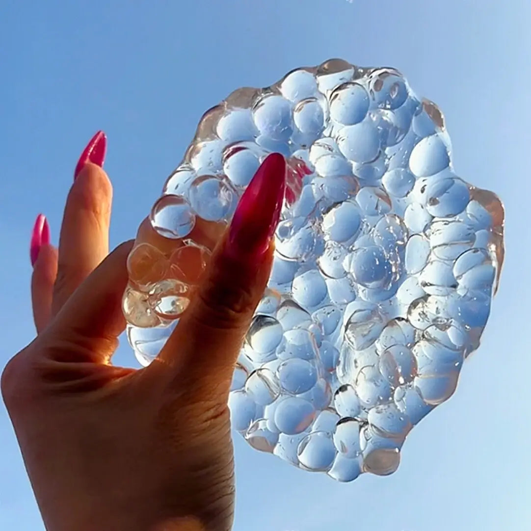 Colorful Candy Boba Squishy Ball – Clear Water Boba