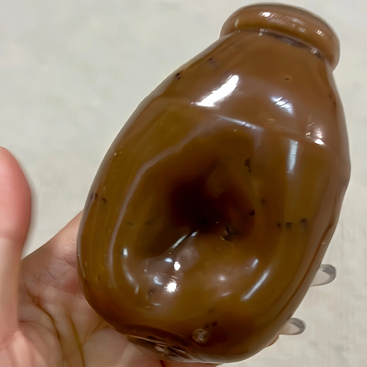 [CHIBOKI] Clear Bottle Squishy Ball – Handmade Stress Relief Desk Toy | Candy & Gin Tonic Bottle