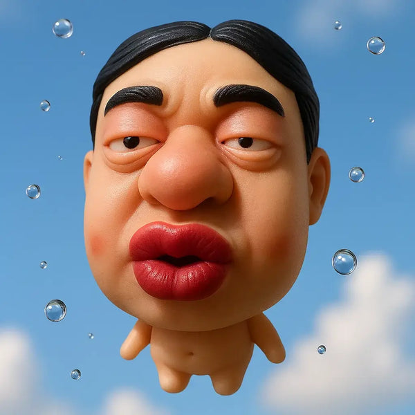 The Weird Co-Worker – Squishy Face Stress Toy