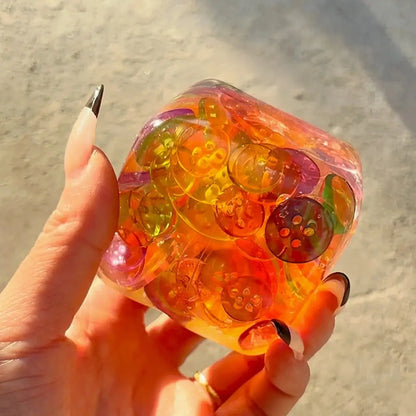 [CHIBOKI] Original Hard Candy Magic Cube Squishy - Non-Elastic Plasticity Handmade Stress Relief Toy