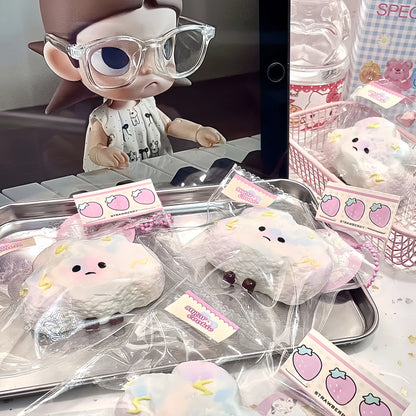 Handmade Cute Cream Cloud Silicone Squishy Toy