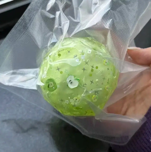 Handmade Crispy Squishy Ball - ASMR Stress Relief Fidget Toy