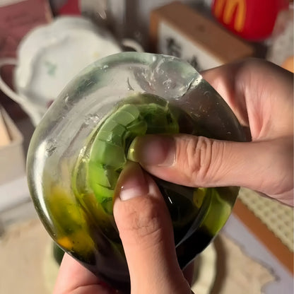 Handmade Cold Brew Tea & Fruit Wine Slime Squishy Ball