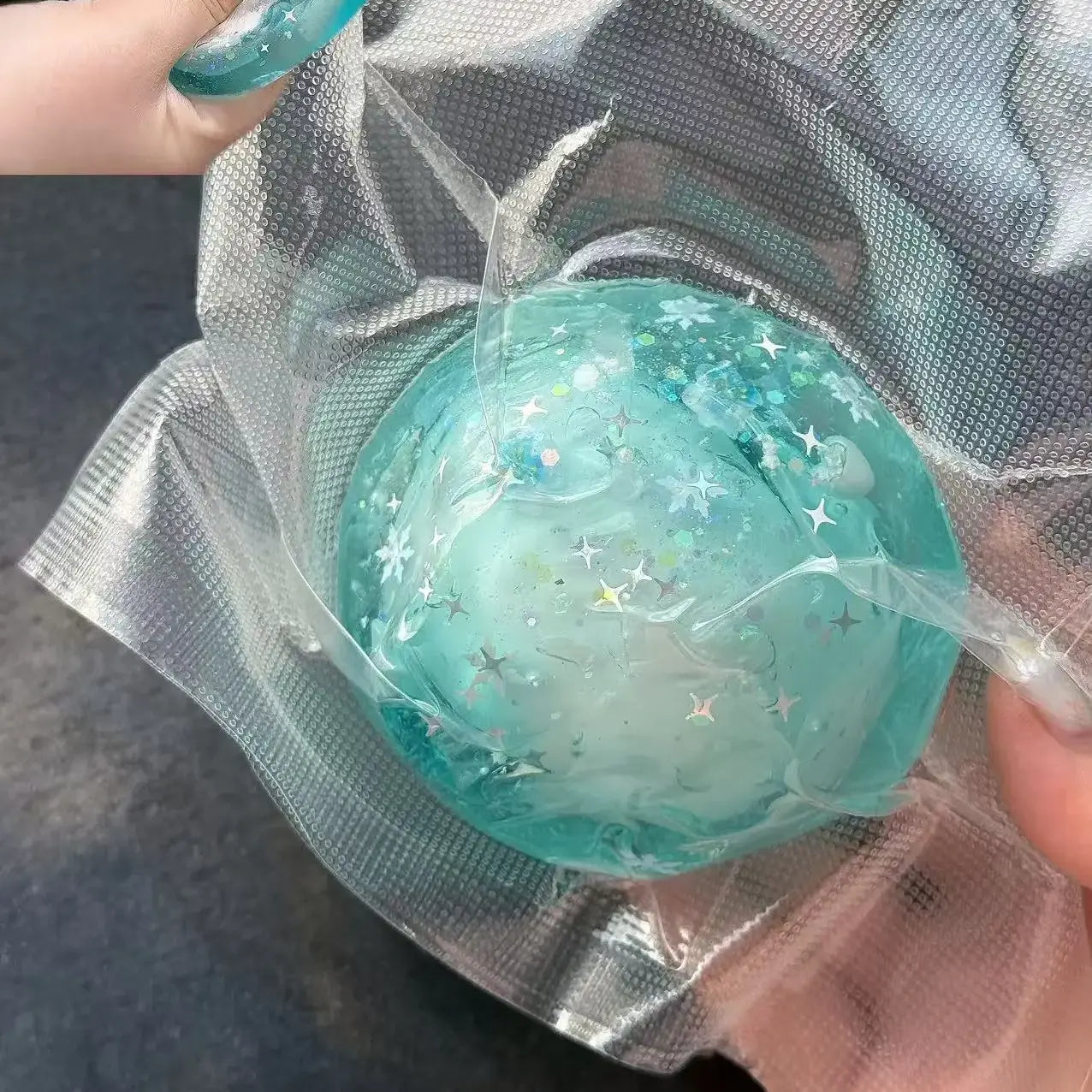 Handmade Crispy Squishy Ball - ASMR Stress Relief Fidget Toy