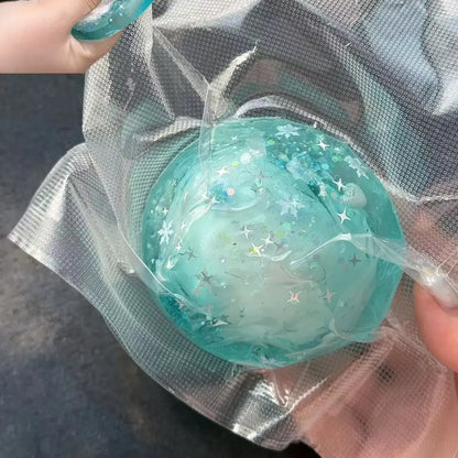 Handmade Crispy Squishy Ball - ASMR Stress Relief Fidget Toy