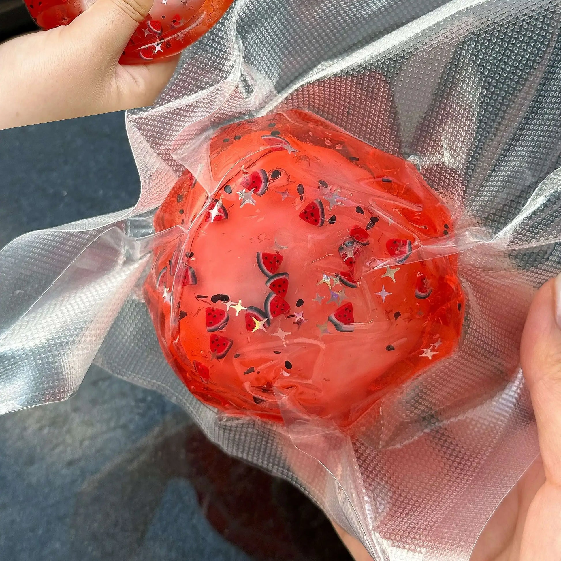 Handmade Crispy Squishy Ball - ASMR Stress Relief Fidget Toy