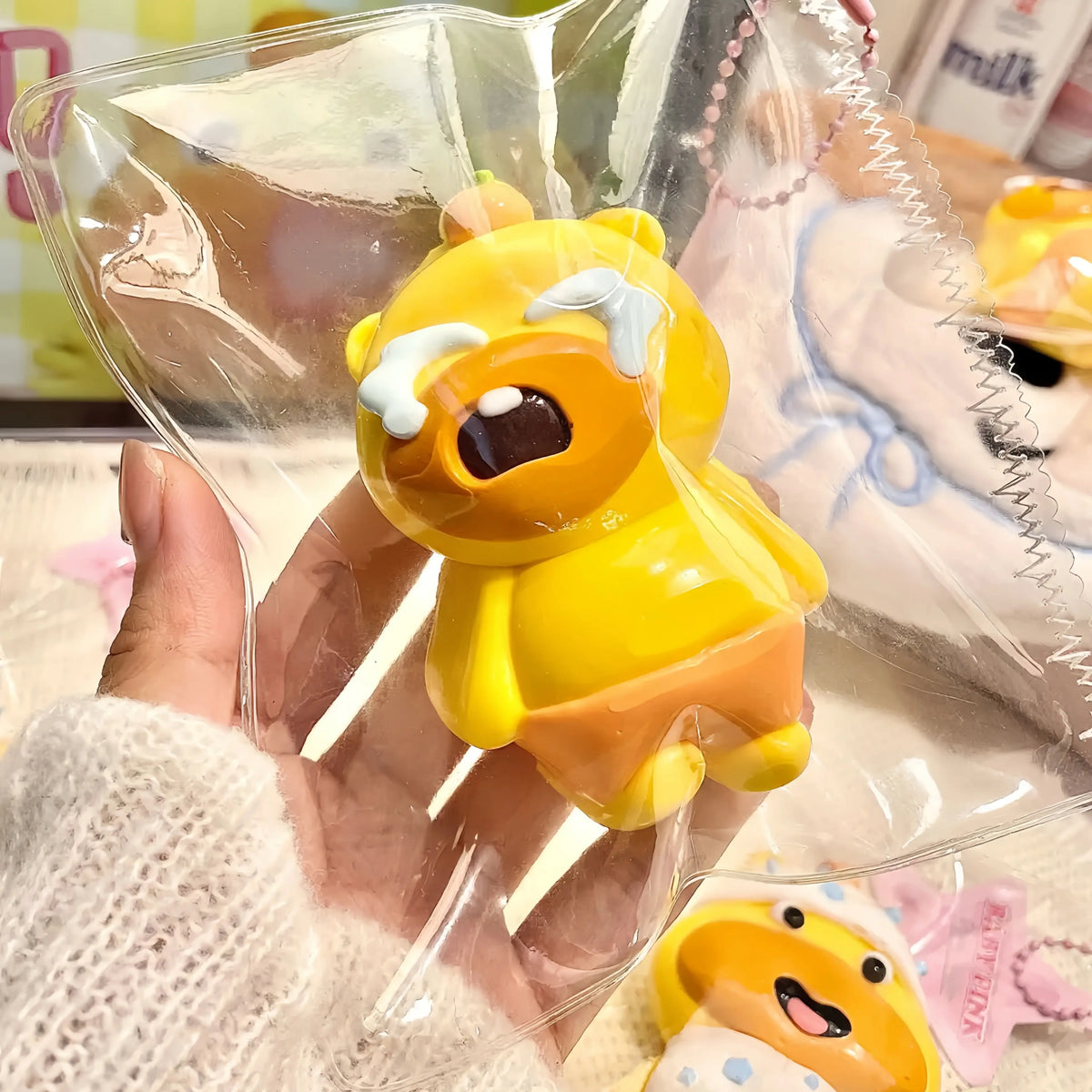 Cute Kawaii Anime & Animal Friends Silicone Squishy Toy