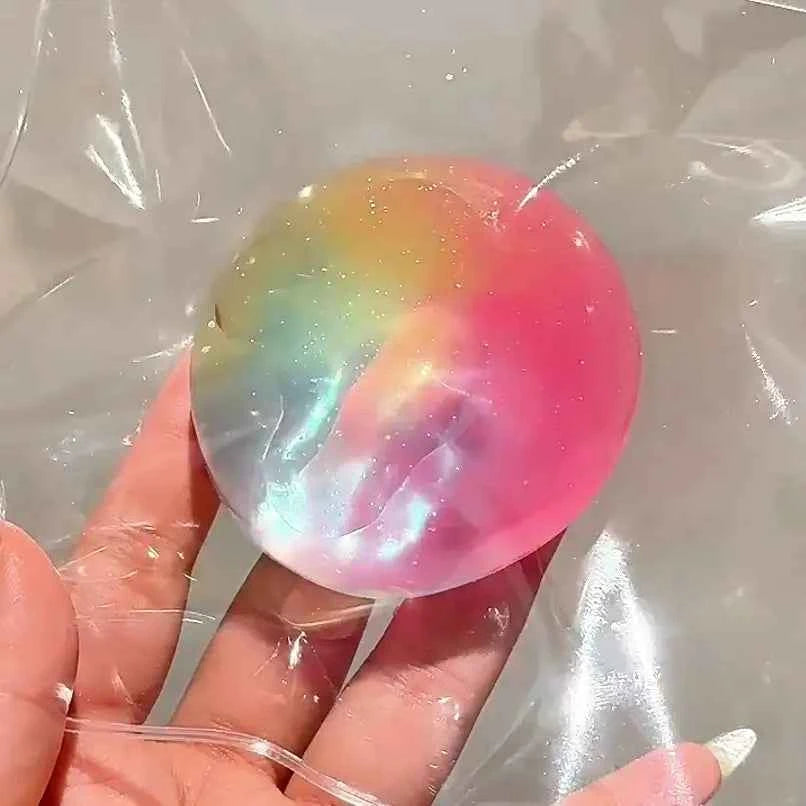 Dreamy Rainbow Fantasy  – Handcrafted Crystal Squishy Toys