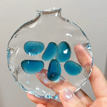 Handmade Crystal Clear Jelly Bag Squishy - Ultra Soft Stress Toy