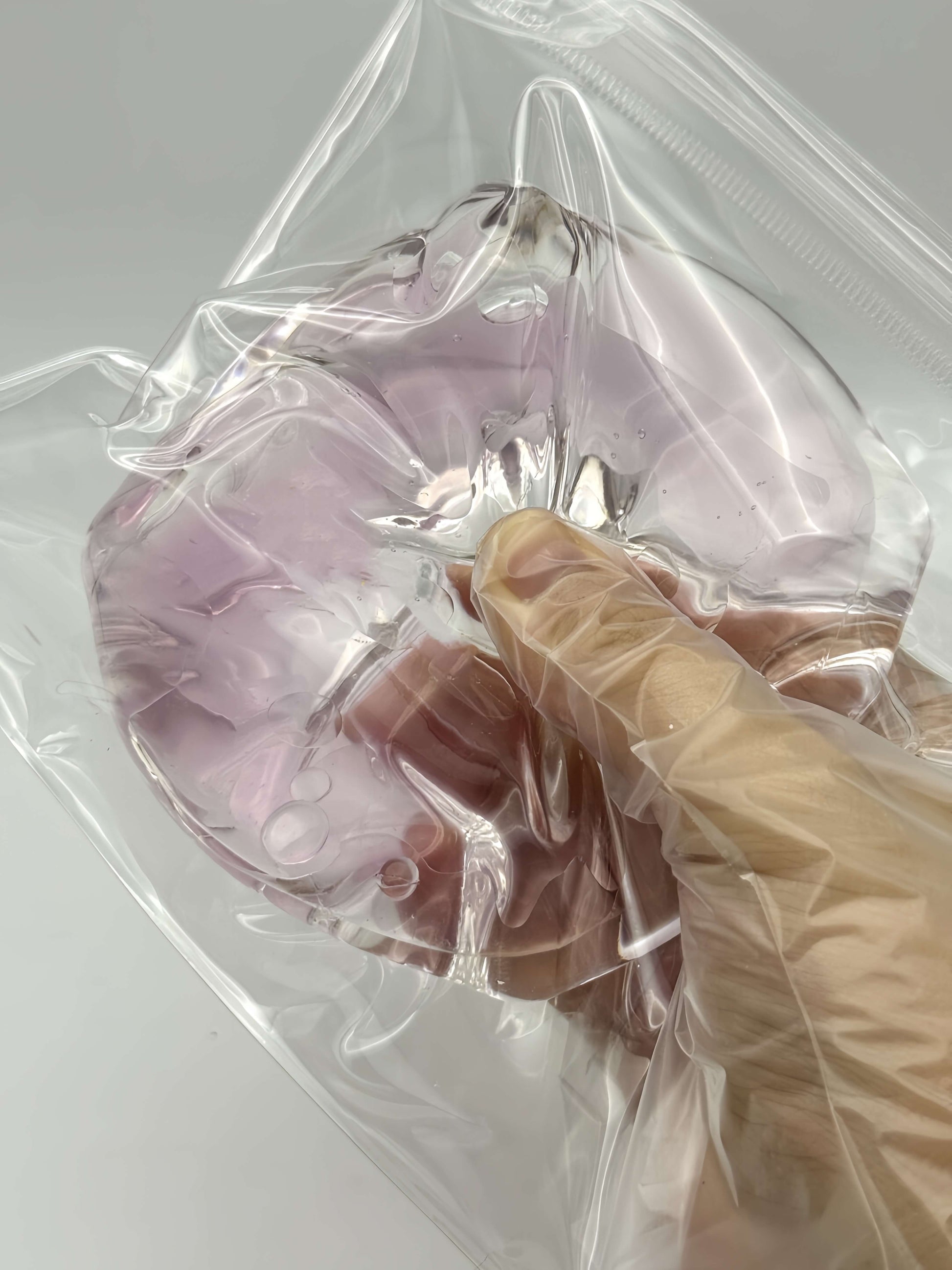 lovesquishy ultra-soft flowing sand ice block satisfying to squeeze
