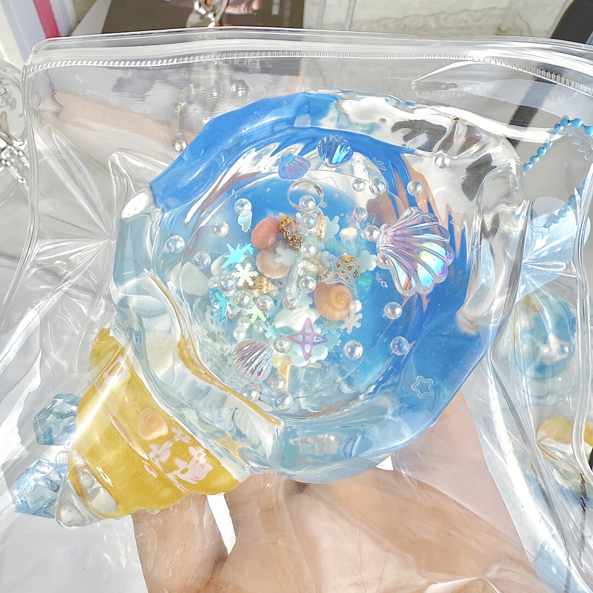 [Clear Silicone Squishy] Summer Beach