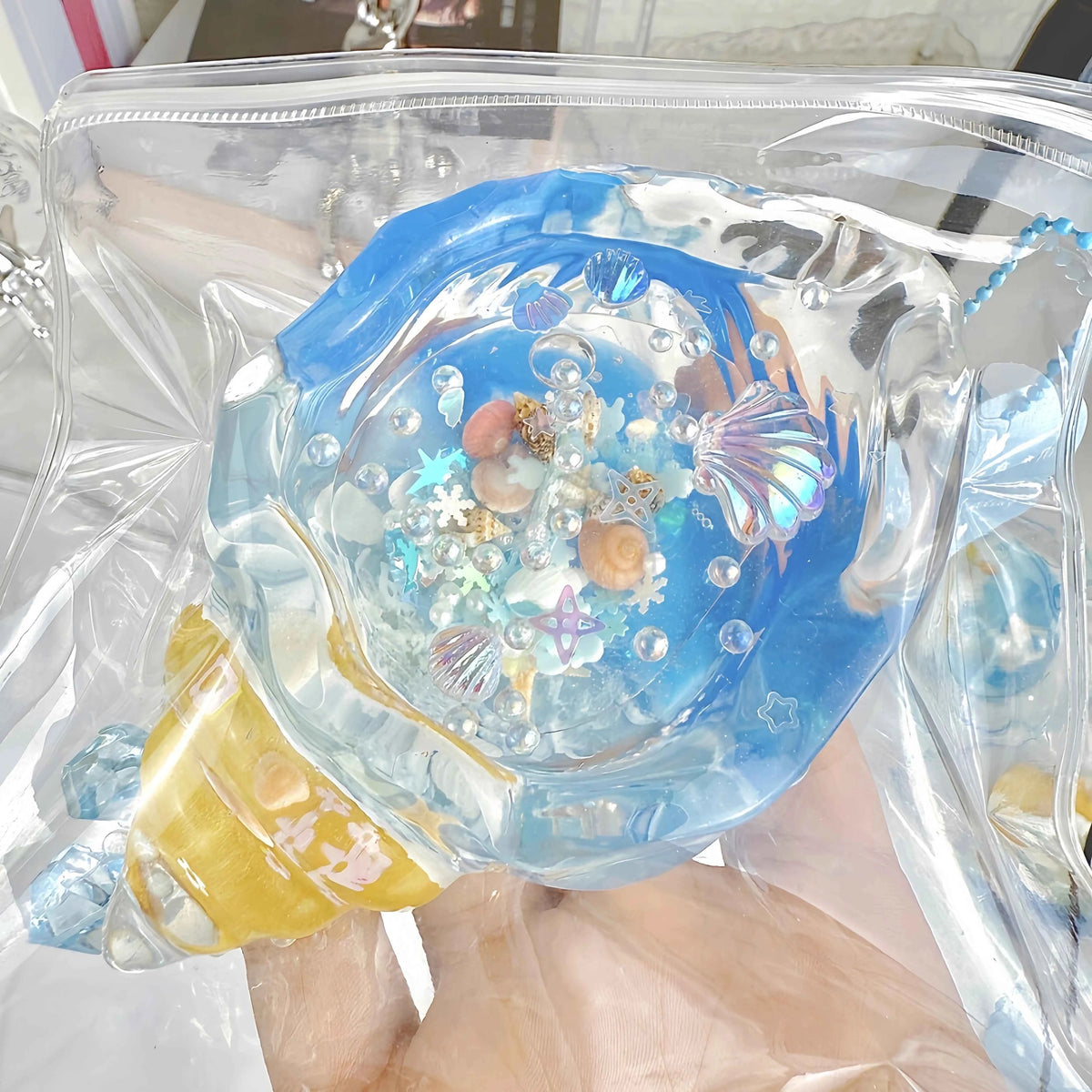 [Clear Silicone Squishy] Summer Beach