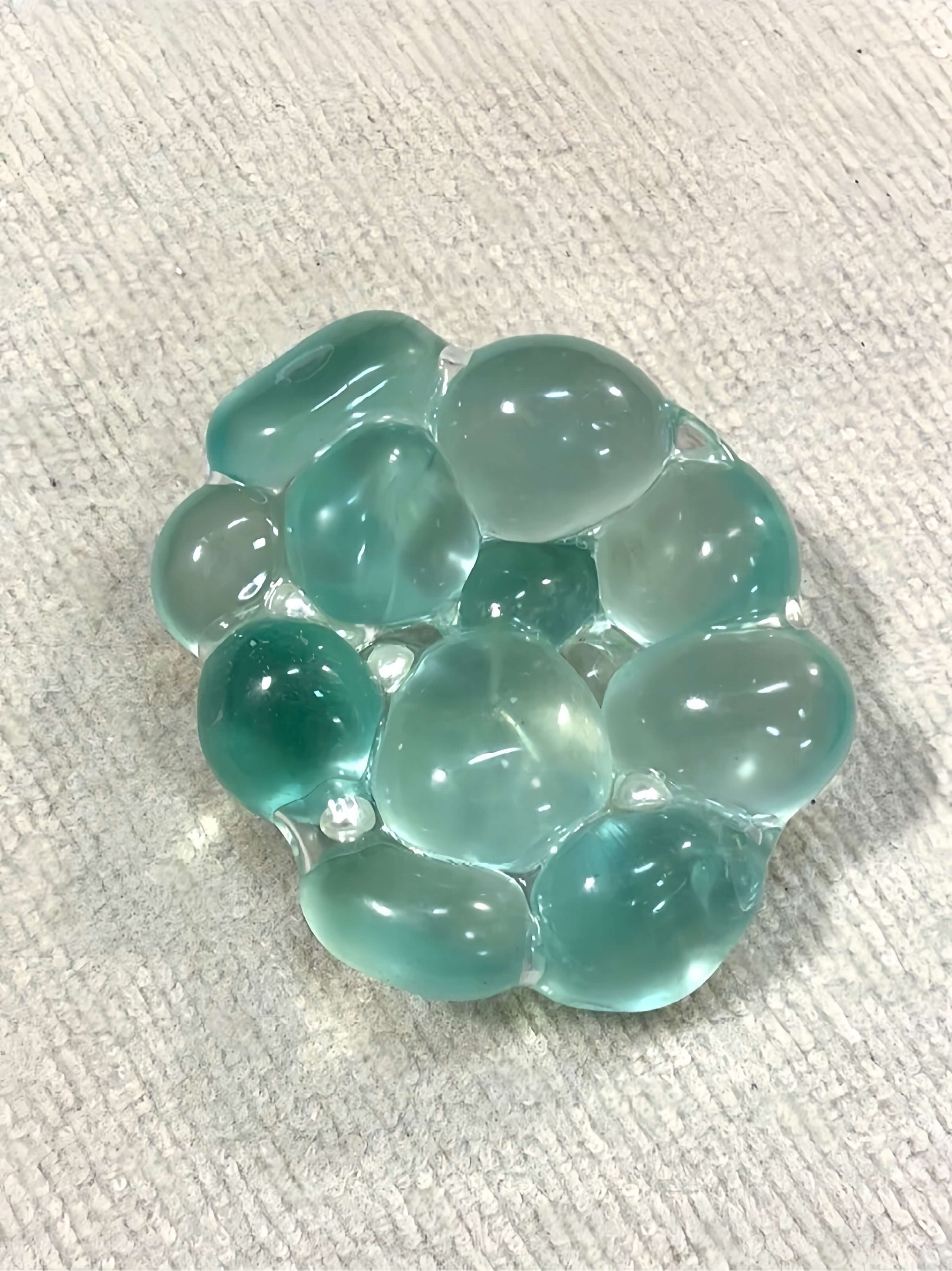 Glass candy jade bead giant pearl squishy orb from Lovesquishy