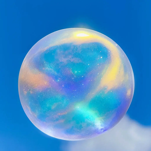Flash - burst Soft - sticky Rubber - textured Handmade Stress Relief Ball