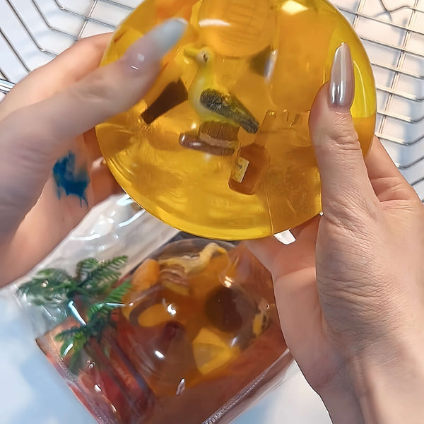 Original Handmade Jumbo Gel-Filled Squishy Ball – Stress Relief Toy, Perfect Gift for Adults & Kids
