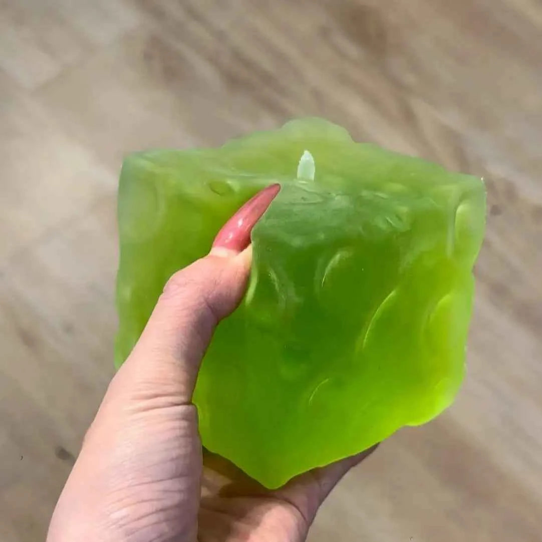 [CHIBOKI] Fruit Gummy Large Cheese Squishy - Handmade Vaseline Slow Rebound Stress Toy