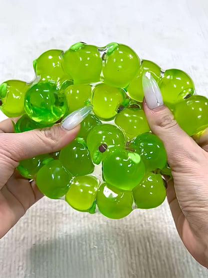Green apple hard candy vacuum jumbo craft sphere from Lovesquishy