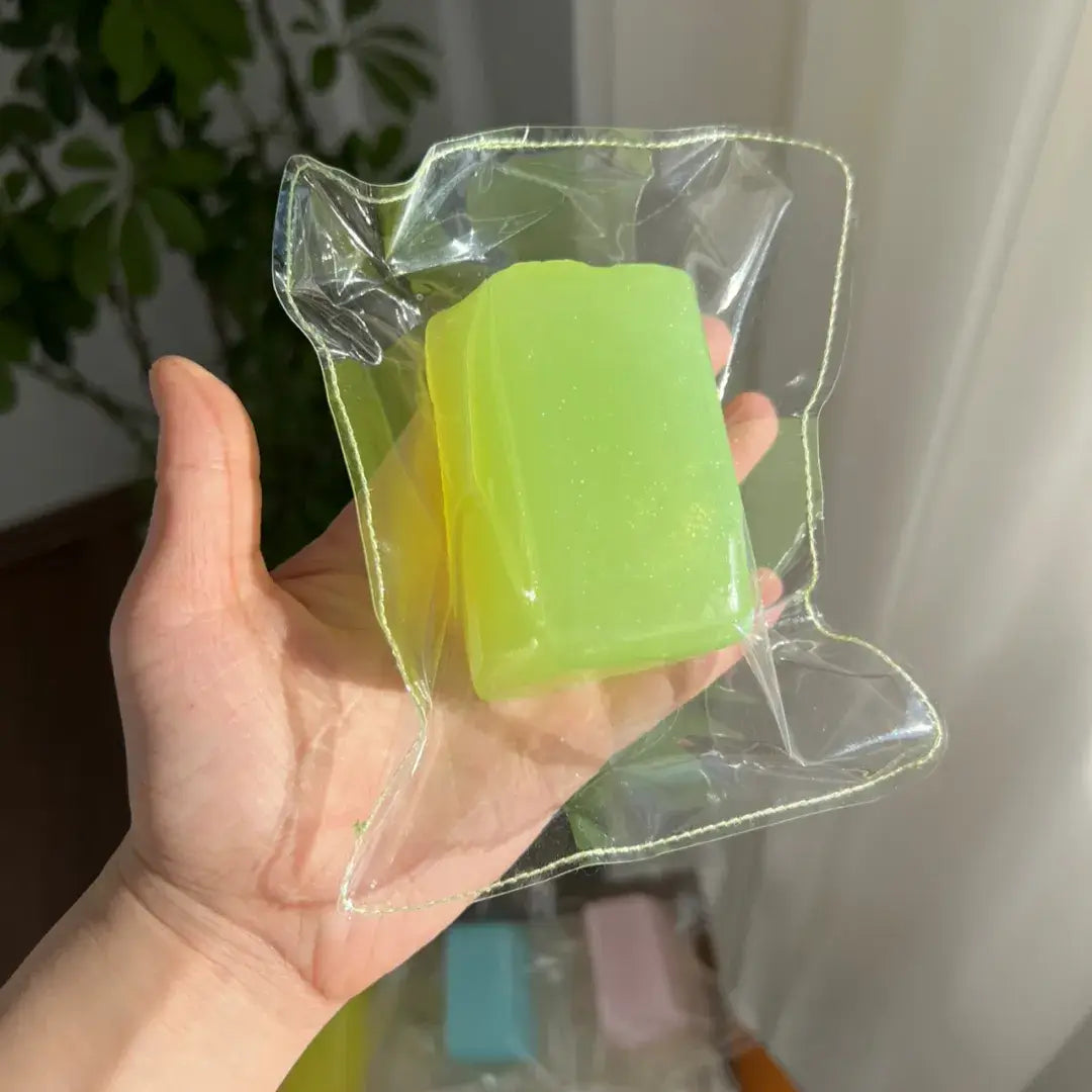 Handmade Candy & Gummy Bear Squishy Toy - Soft ASMR Stress Relief