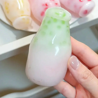 Handmade Beverage Series Squishy Toys - Milk & Soda Bottles