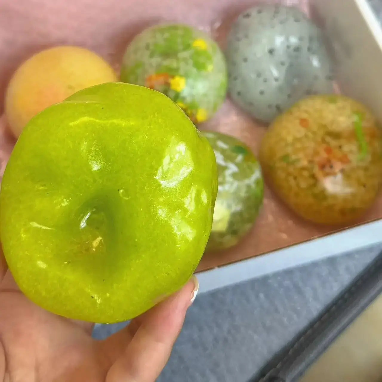 Handmade Crispy Squishy Ball - ASMR Stress Relief Fidget Toy