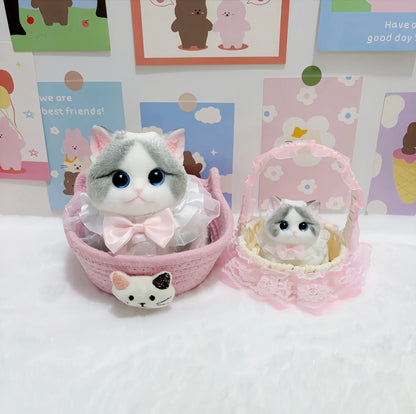 Chubby Cat Squishy: Handcrafted Silicone Stress Relief