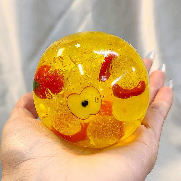 Crystal Big Apple Series – Moldable Non-Rebound Jelly Cream Ball