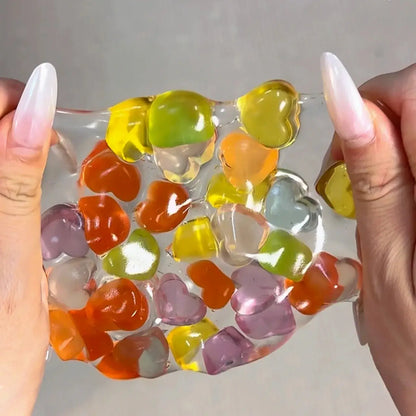 [CHIBOKI]Pearl Squishy Ball – Handmade Stress Relief Toy for All Ages | Pearl Ball