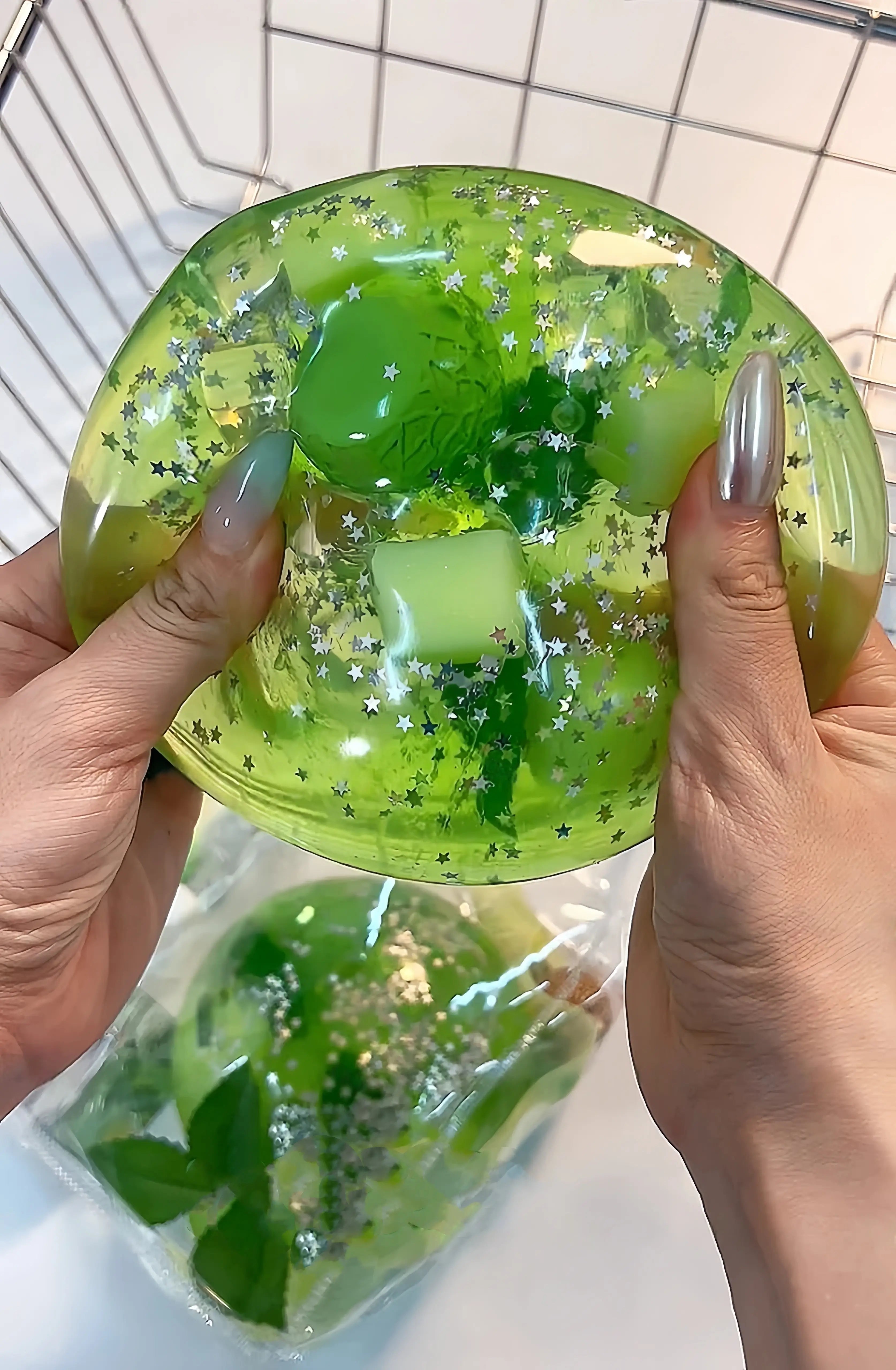 Original Handmade Jumbo Gel-Filled Squishy Ball – Stress Relief Toy, Perfect Gift for Adults & Kids