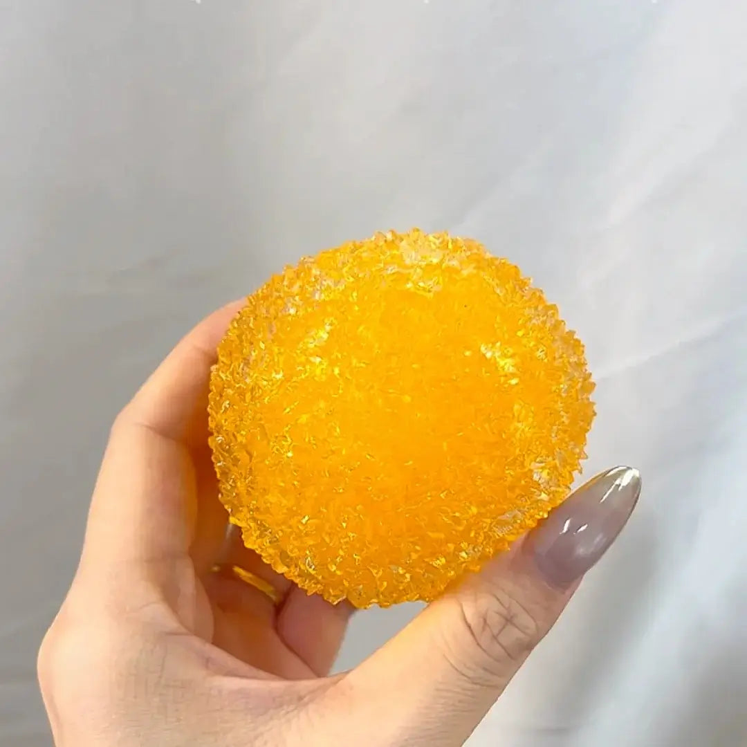 [CHIBOKI]Handcrafted Ice Slush Stress Ball – Unique Squeeze Toy, Ideal Gift for Summer Relaxation