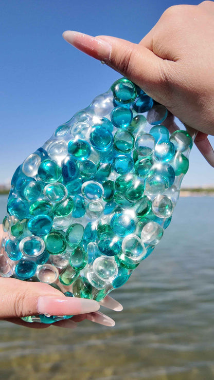 [CHIBOKI]Jumbo Pearl Squishy Ball – Handmade Stress Relief Toy for All Ages