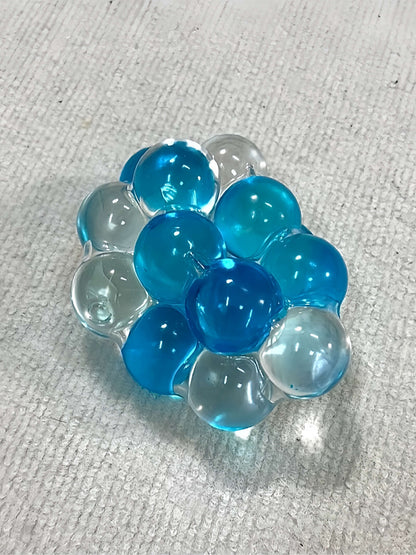 Ice blue crystal giant pearl squishy ball from Lovesquishy