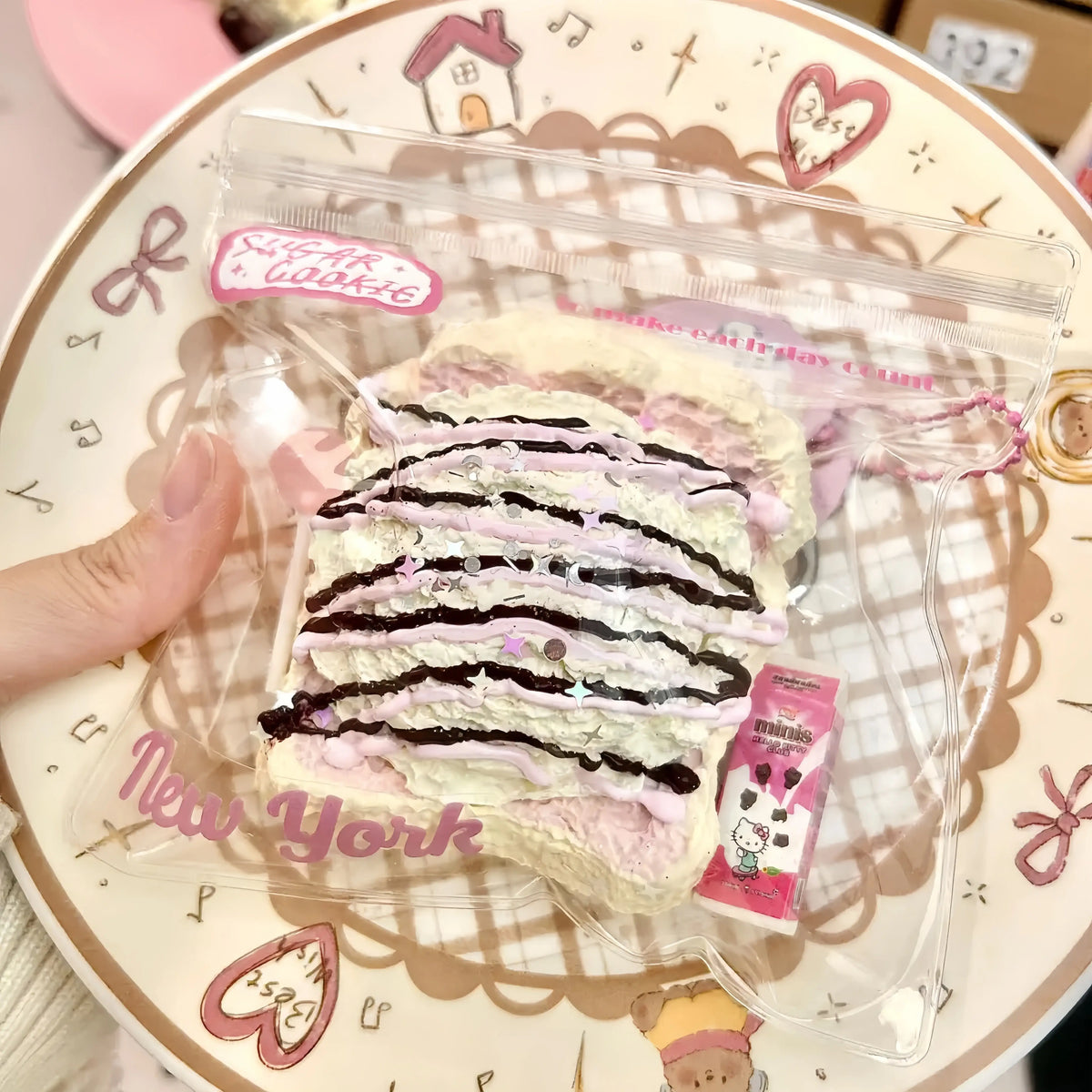 Handmade Cute Cream Cloud Silicone Squishy Toy