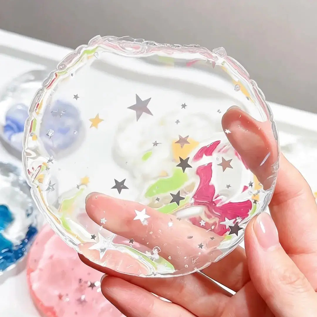 Handmade Crystal Clear Jelly Bag Squishy - Ultra Soft Stress Toy