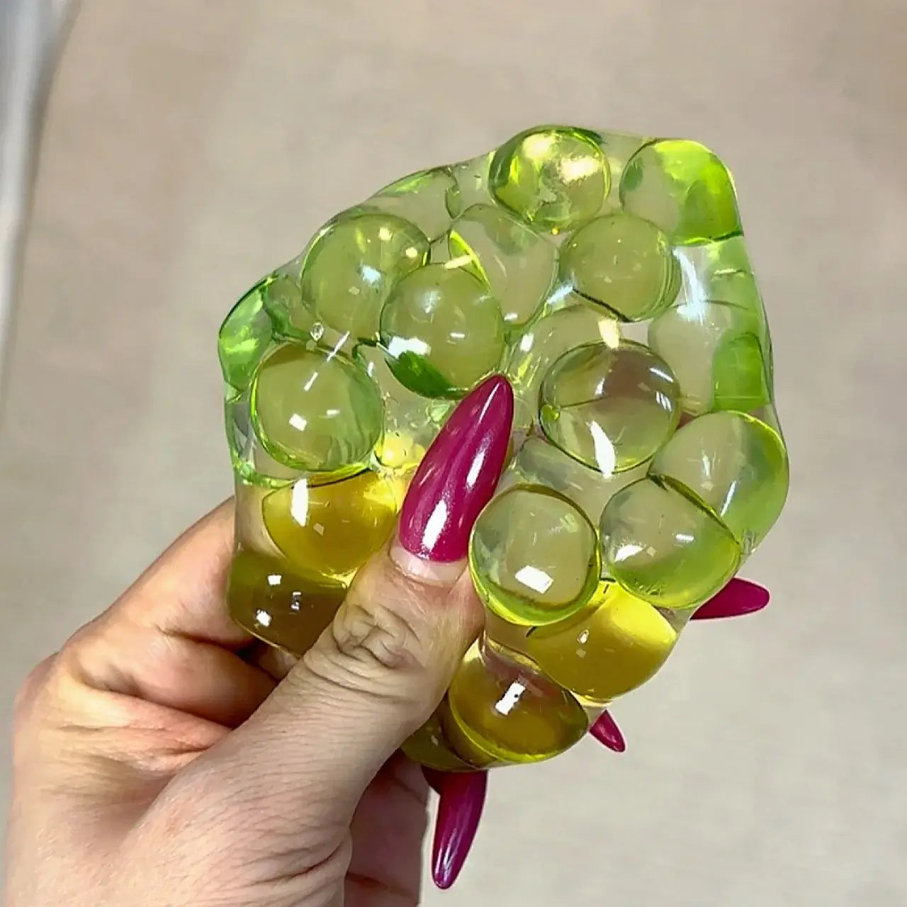 [CHIBOKI]Pearl Squishy Ball – Handmade Stress Relief Toy for All Ages | Pearl Ball