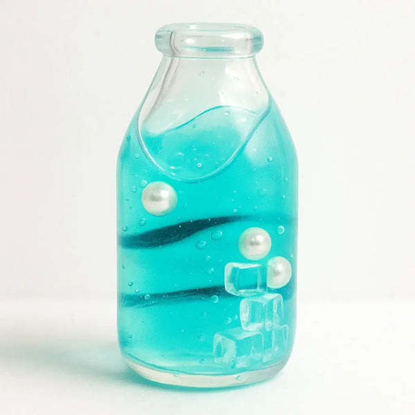 Clear Bottle Squishy Ball – Handmade Stress Relief Desk Toy | Clear Bottle Series