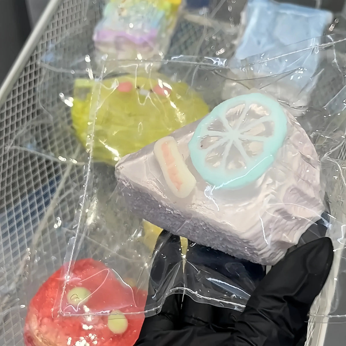 Handmade Ice Skin Cream Clay Squishy - Fruit & Pool Collection