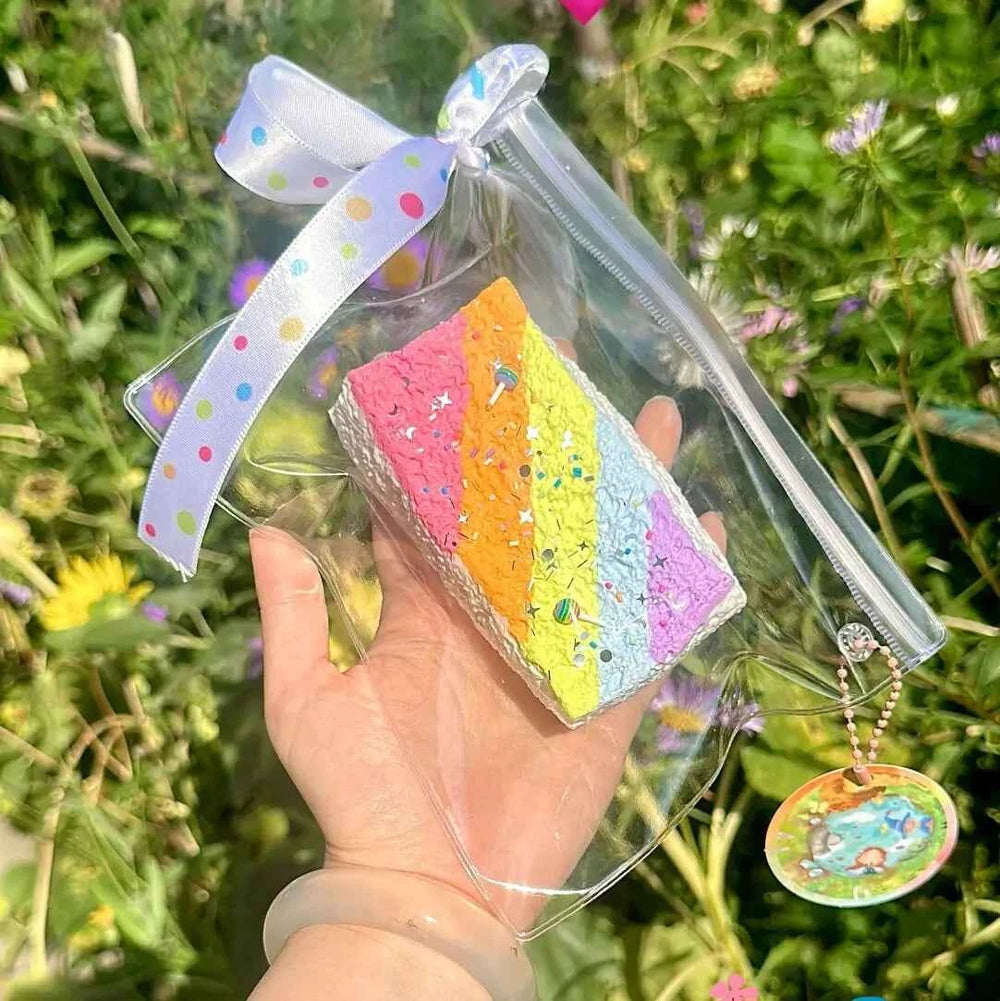 Cute Toast & Sandwich Silicone Squishy Toys